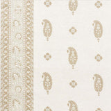 Schumacher Ojai Paisley Neutral Fabric