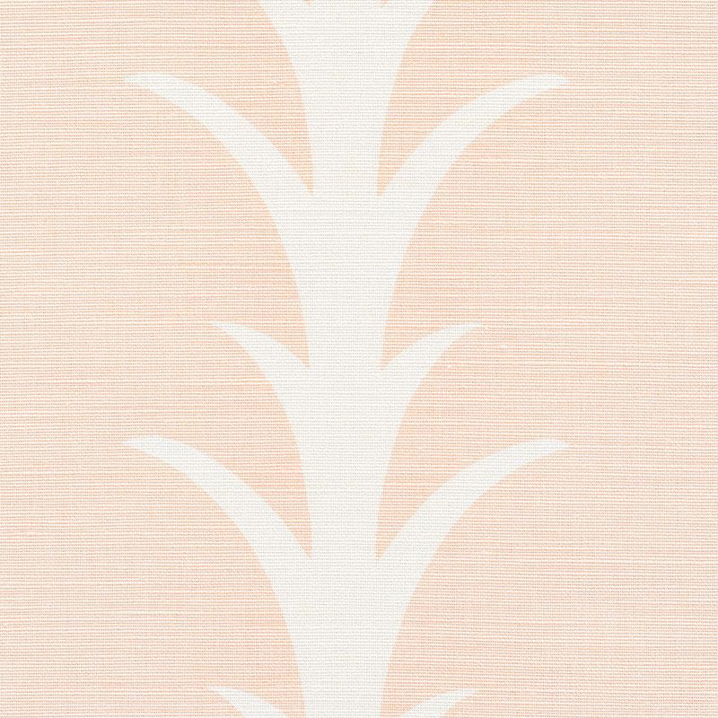Schumacher Acanthus Stripe Blush Fabric