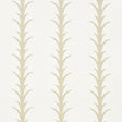 Schumacher Acanthus Stripe Sand Fabric