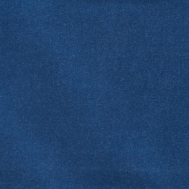 Schumacher San Carlo Mohair Velvet Lapis Fabric