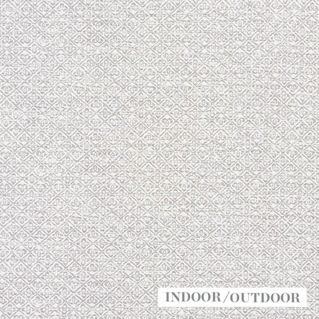 Schumacher Sarong Weave Indoor/Outdoor Grey Fabric