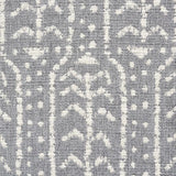 Schumacher Zonda Indoor/Outdoor Charcoal Fabric