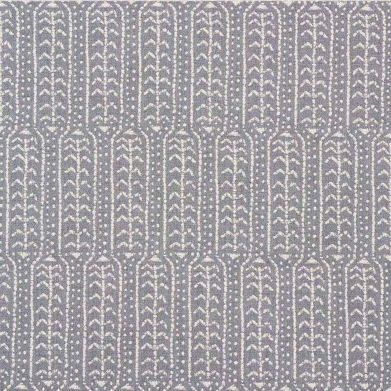 Schumacher Zonda Indoor/Outdoor Charcoal Fabric