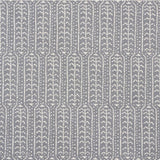 Schumacher Zonda Indoor/Outdoor Charcoal Fabric