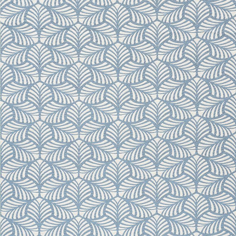Schumacher Sonia Ii Indoor/Outdoor Sky Fabric