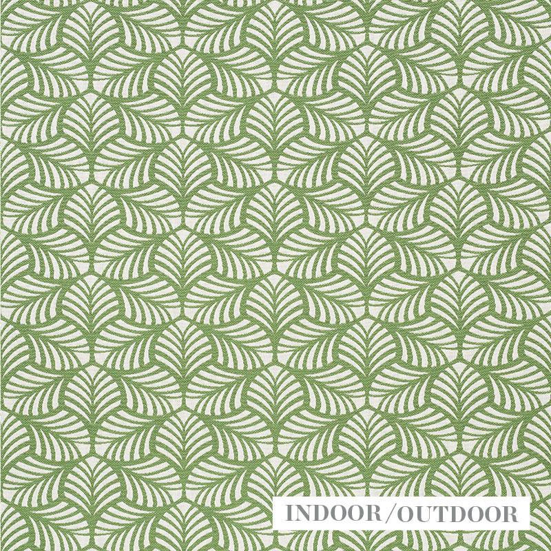 Schumacher Sonia Ii Indoor/Outdoor Green Fabric