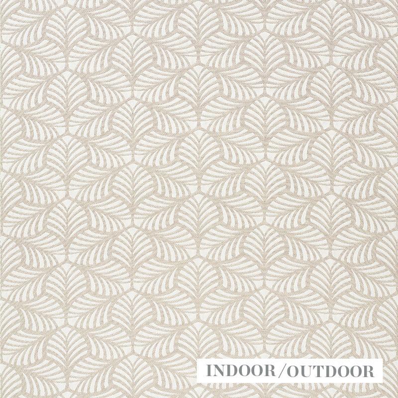 Schumacher Sonia Ii Indoor/Outdoor Natural Fabric