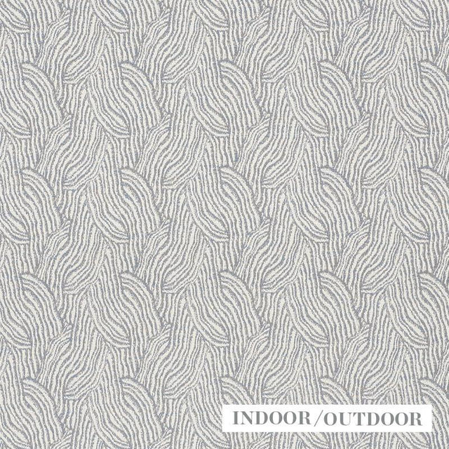 Schumacher Strata Indoor/Outdoor Slate Fabric