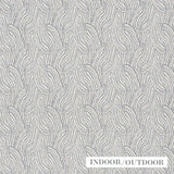 Schumacher Strata Indoor/Outdoor Slate Fabric