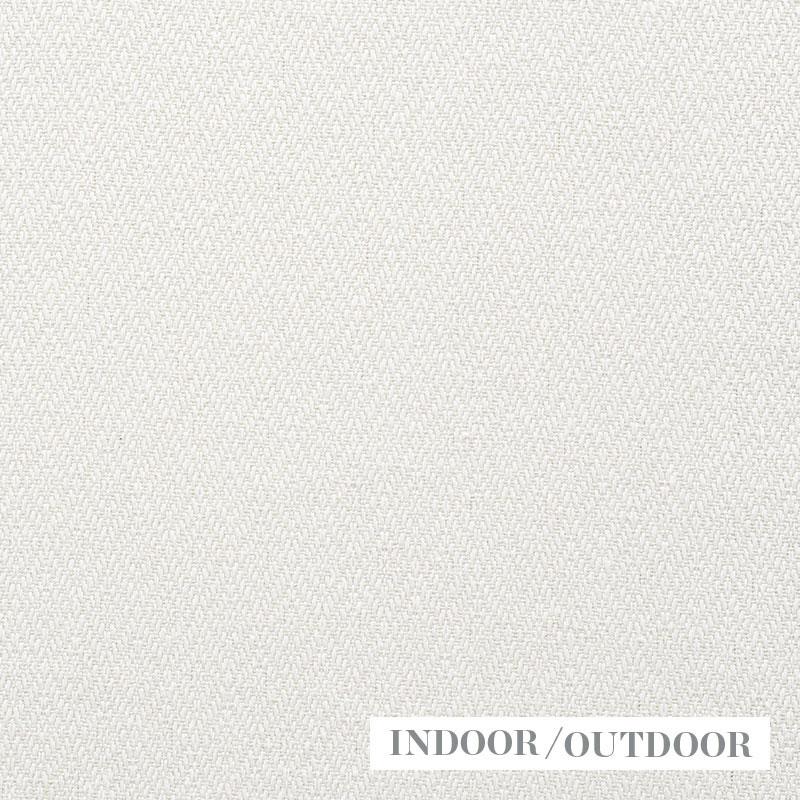 Schumacher Diamond Weave Indoor/Outdoor Ivory Fabric
