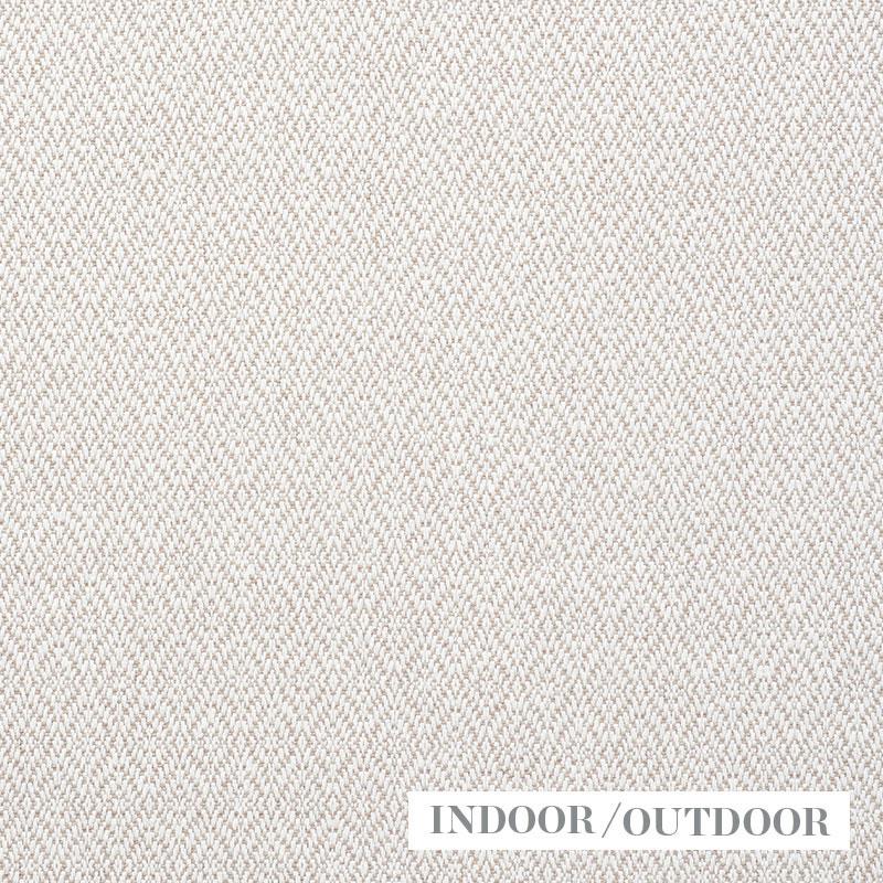 Schumacher Diamond Weave Indoor/Outdoor Natural Fabric