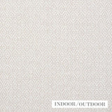 Schumacher Diamond Weave Indoor/Outdoor Natural Fabric