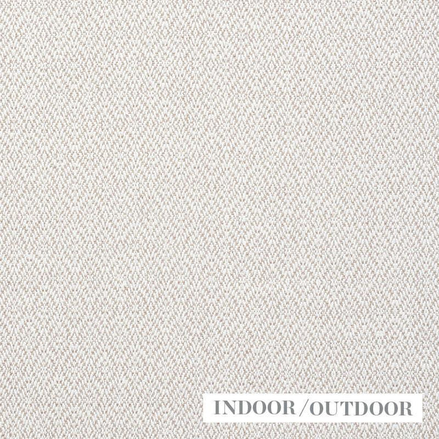 Schumacher Diamond Weave Indoor/Outdoor Natural Fabric