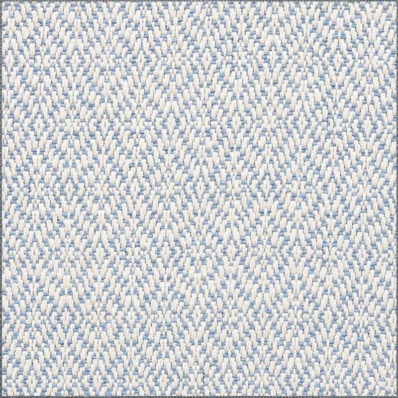 Schumacher Diamond Weave Indoor/Outdoor Chambray Fabric