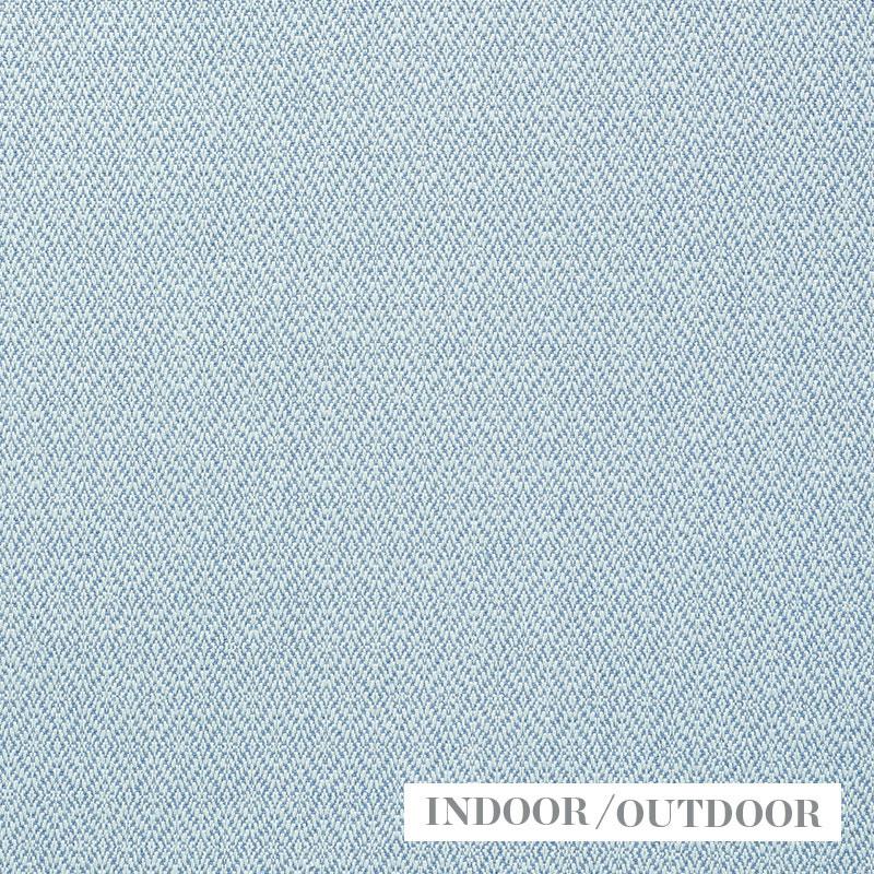 Schumacher Diamond Weave Indoor/Outdoor Sky Fabric