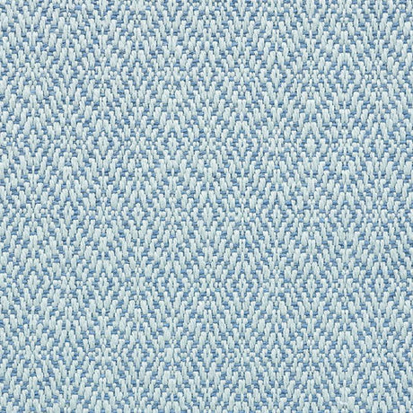 Schumacher Diamond Weave Indoor/Outdoor Sky Fabric