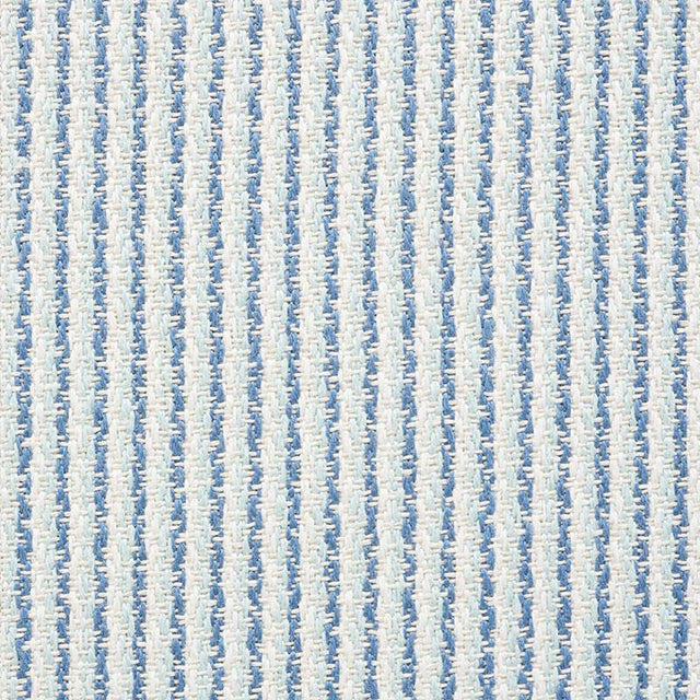 Schumacher Shoreline Stripe Sky Fabric