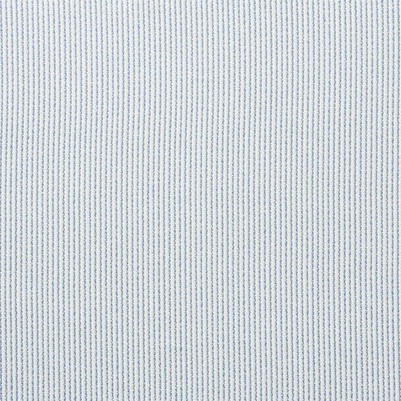Schumacher Shoreline Stripe Sky Fabric