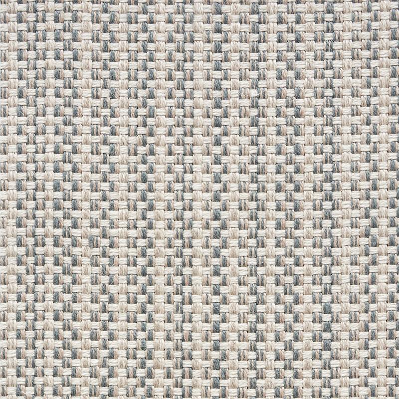 Schumacher Rustic Basketweave Stone Fabric