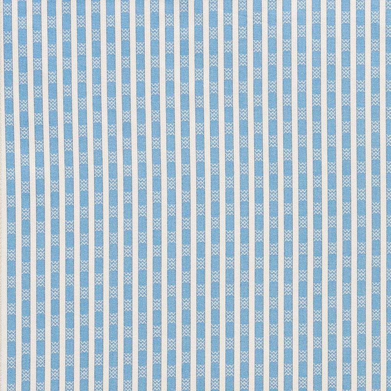 Schumacher Beverly Stripe Cobalt Fabric