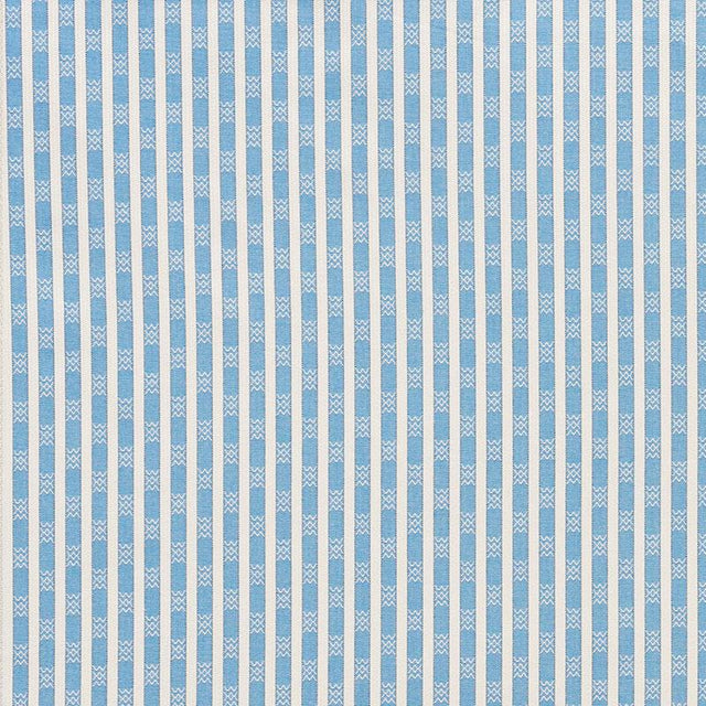 Schumacher Beverly Stripe Cobalt Fabric