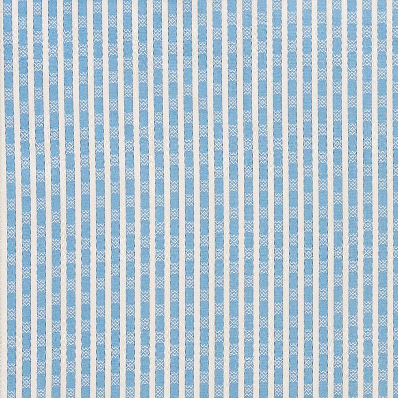 Schumacher Beverly Stripe Cobalt Fabric
