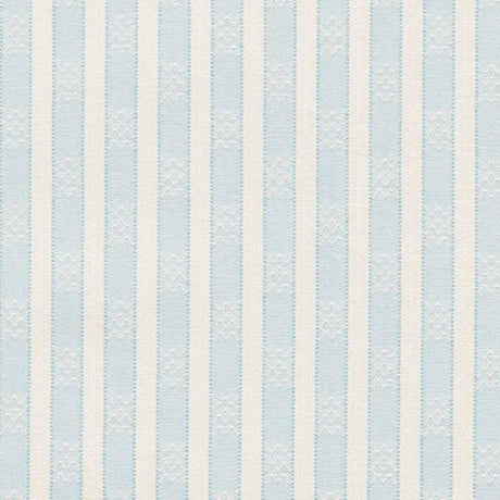 Schumacher Beverly Stripe China Blue Fabric