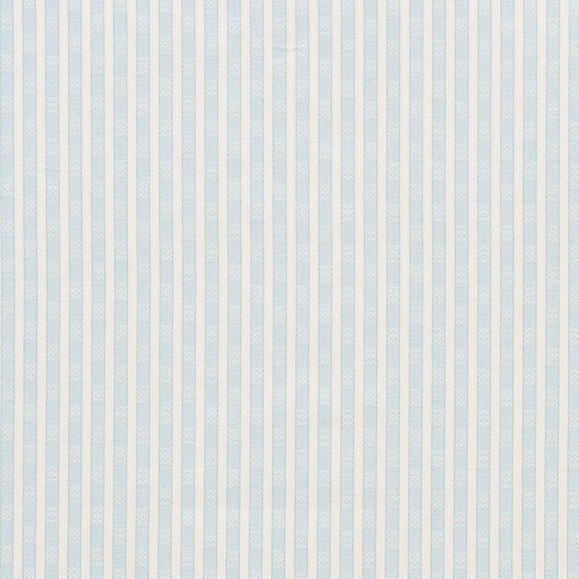 Schumacher Beverly Stripe China Blue Fabric