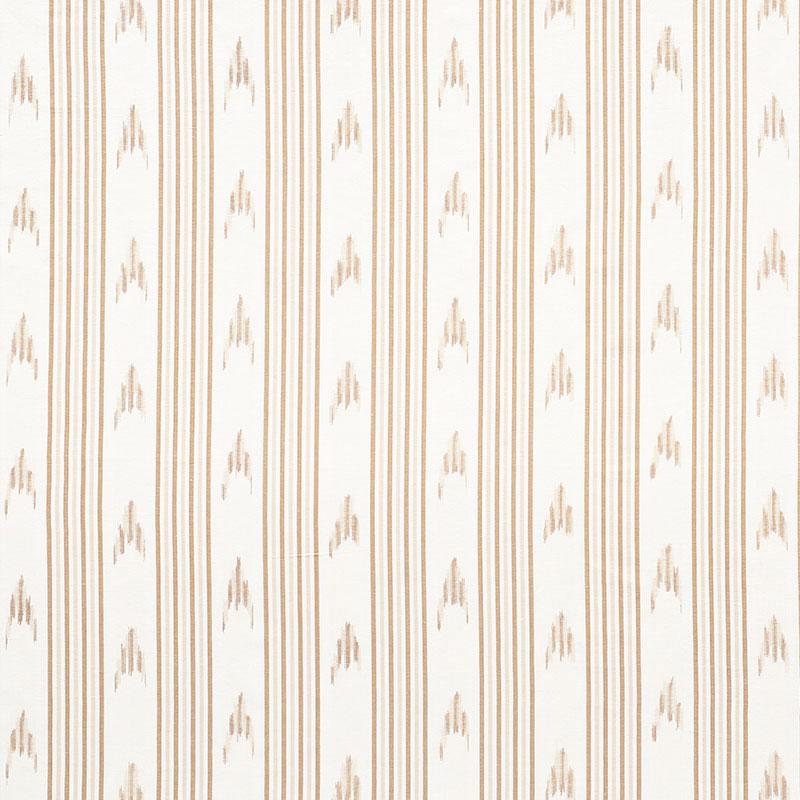 Schumacher Santa Barbara Ikat Neutral Fabric