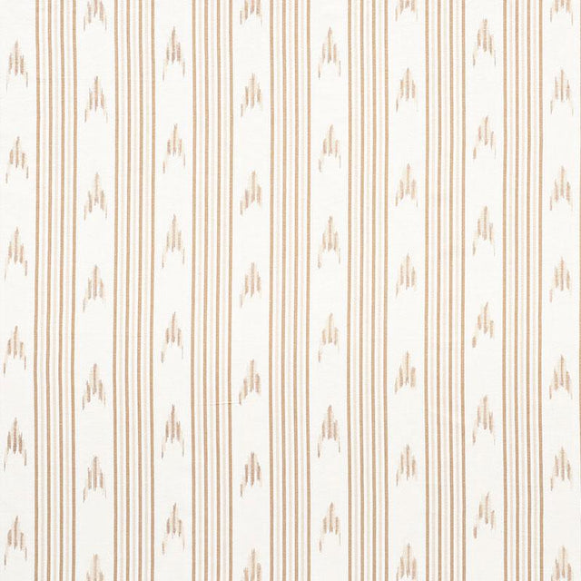 Schumacher Santa Barbara Ikat Neutral Fabric