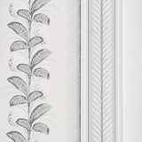 Schumacher Hydrangea Drape Grisaille Wallpaper