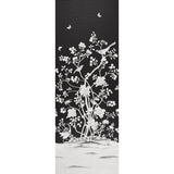 Schumacher Chinois Palais Panel Noir Wallpaper