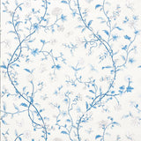Schumacher Floraison Porcelain Wallpaper