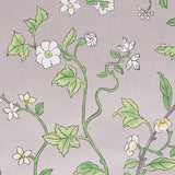 Schumacher Floraison Citron Shimmer Wallpaper