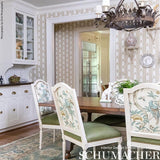Schumacher Santa Barbara Ikat Neutral Wallpaper