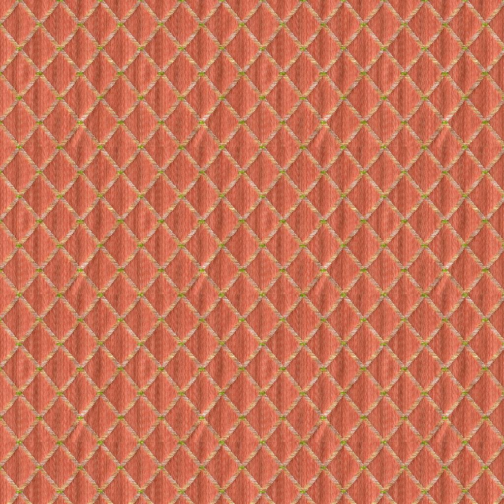 Brunschwig & Fils AMOY TRELLIS BLOSSOM Upholstery Fabric