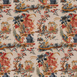Brunschwig & Fils LE LAC RED/BLUE Fabric
