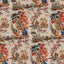 Brunschwig & Fils LE LAC RED/BLUE Fabric