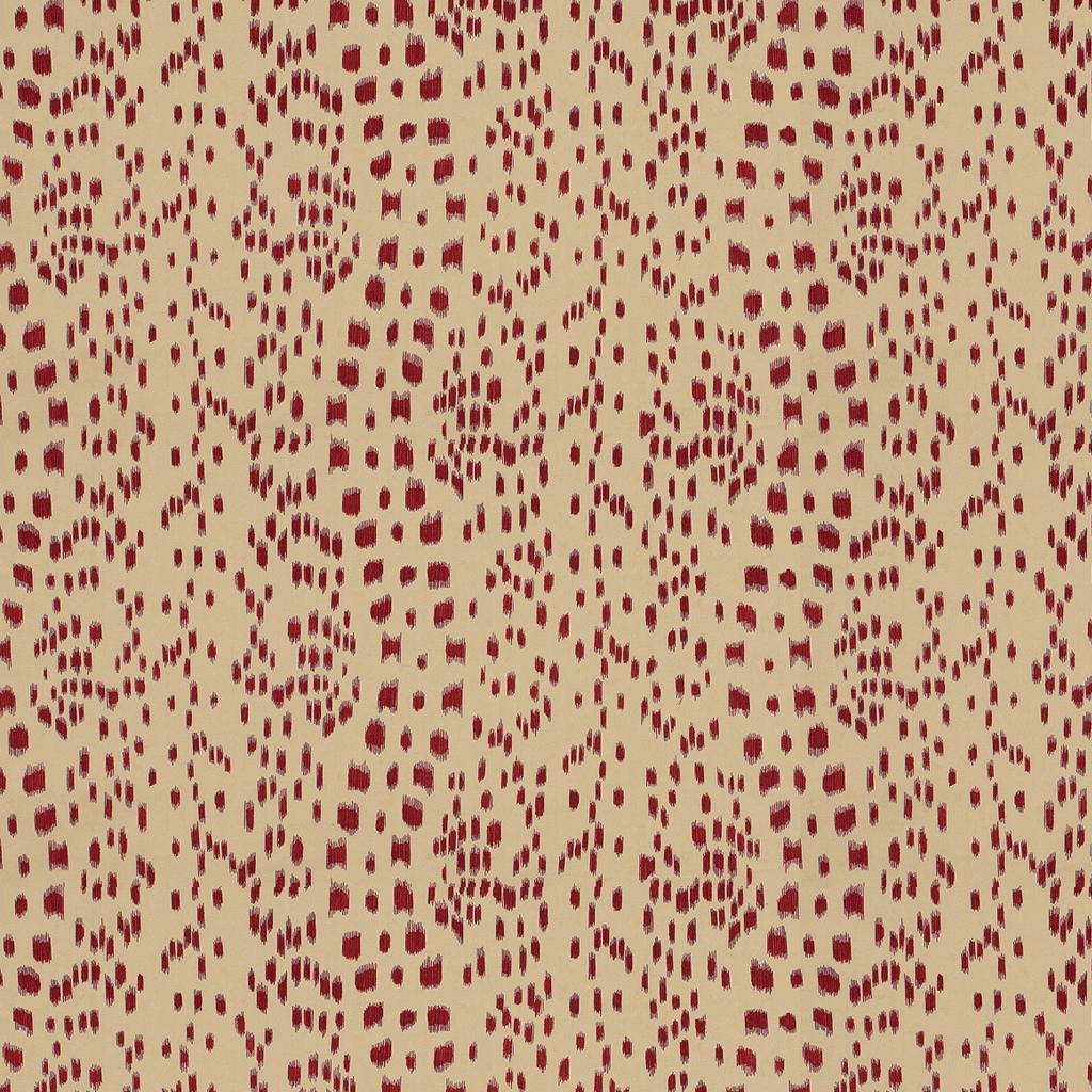 Brunschwig & Fils LES TOUCHES BORDEAUX Fabric