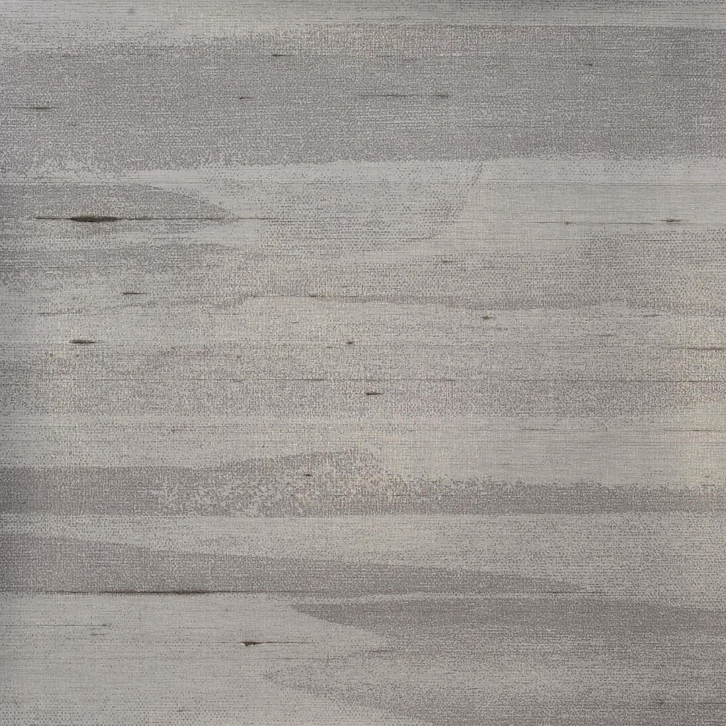 Phillip Jeffries Brushstroke Silk Grey Gouache Wallpaper