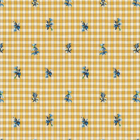 Brunschwig & Fils LA SEYNE FLEURI SUNFLOWER Upholstery Fabric