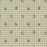 Brunschwig & Fils LA SEYNE FLEURI AQUA Upholstery Fabric