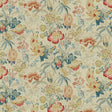 Brunschwig & Fils EDENWOOD HDB RED/BLUE Fabric