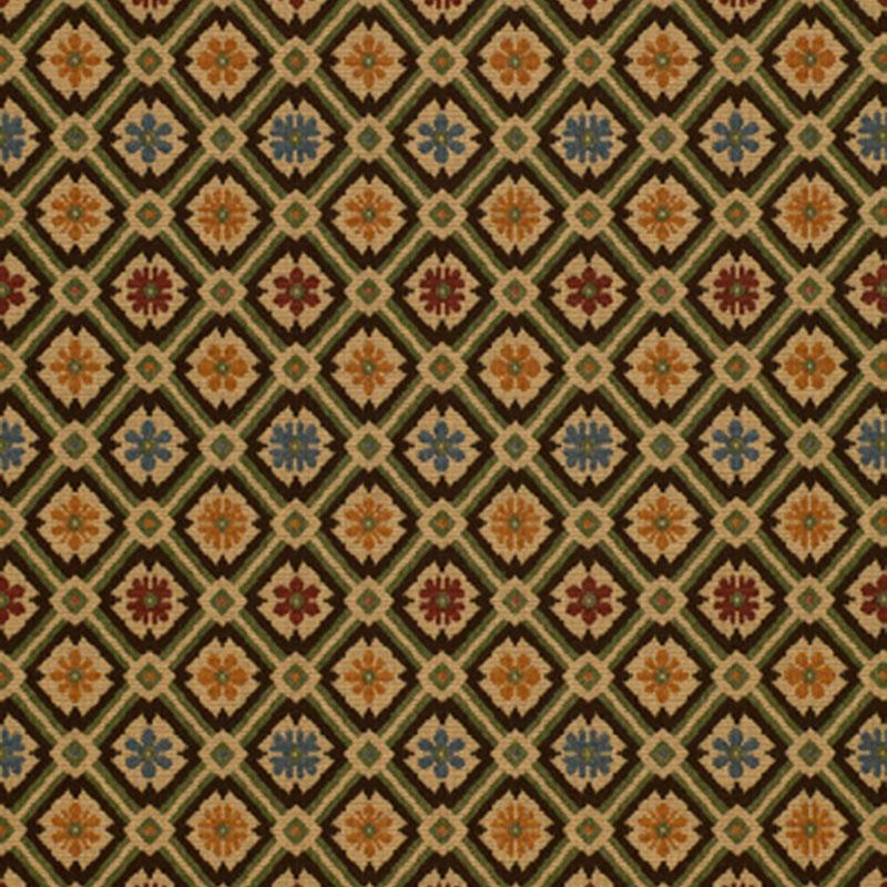 Schumacher Savonnerie Tapestry Mallard Fabric