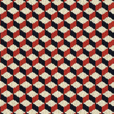 Schumacher Atwood Pingl Carnelian Fabric