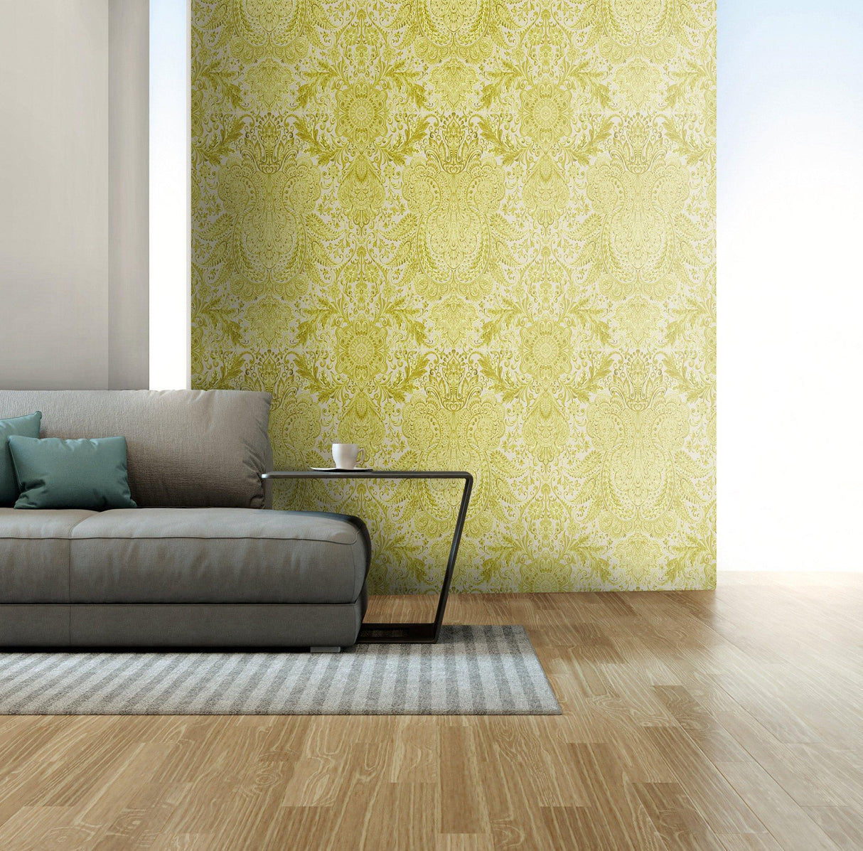 Galerie 26702 Tropical Tahiti Yellow Wallpaper 26702 Yellow Wallpaper