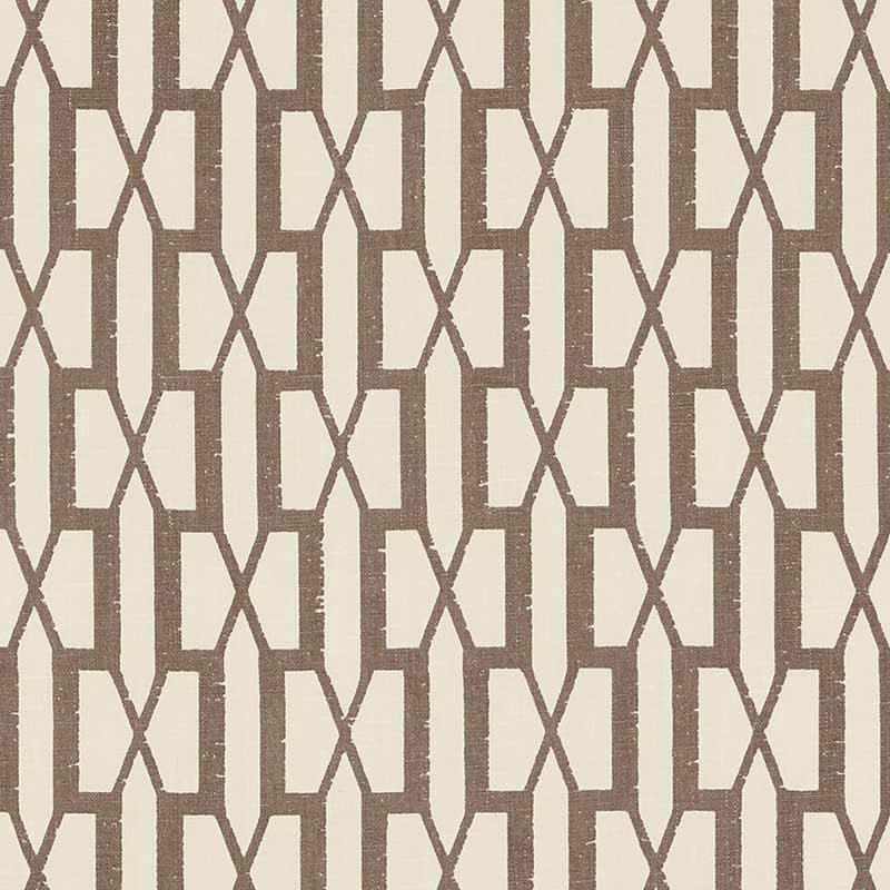 Schumacher Belvedere Berber Brown Fabric