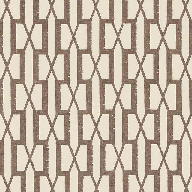 Schumacher Belvedere Berber Brown Fabric