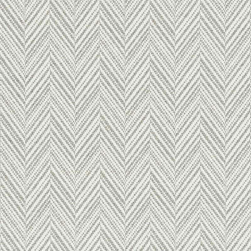 Schumacher Davis Feather Grey Fabric