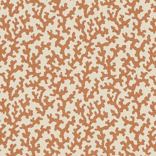 Schumacher Folly Burnt Orange Fabric